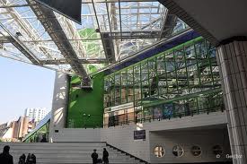 View of Astrolable Library in Cergy