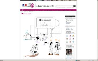 Education Nationale guide "mon enfant à l'école"