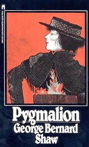 Pygmalion, book cover (fair copyright use)